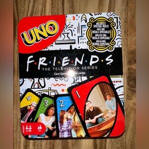 Mattel Games UNO Friends Card Game Collectable Tin